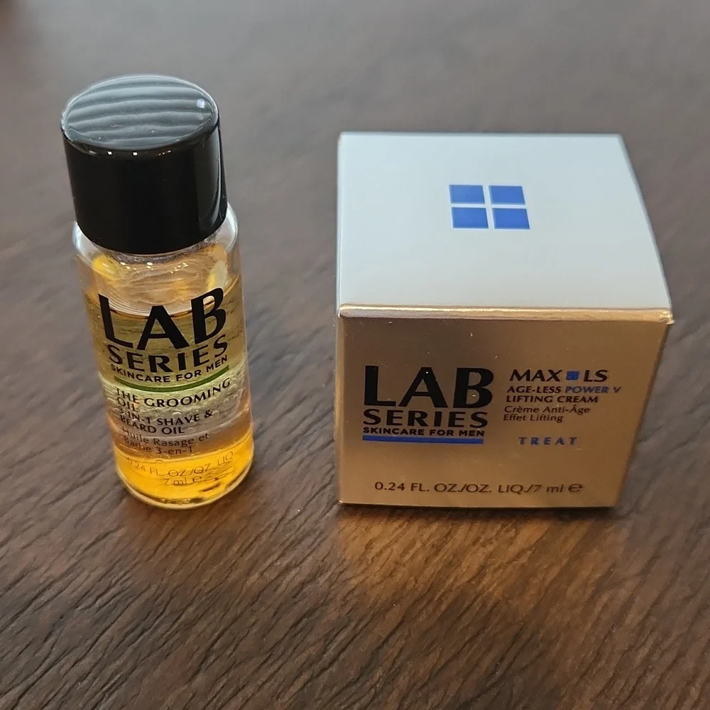 Lab Series Skincare for Men Sample Travel Set of 19 items